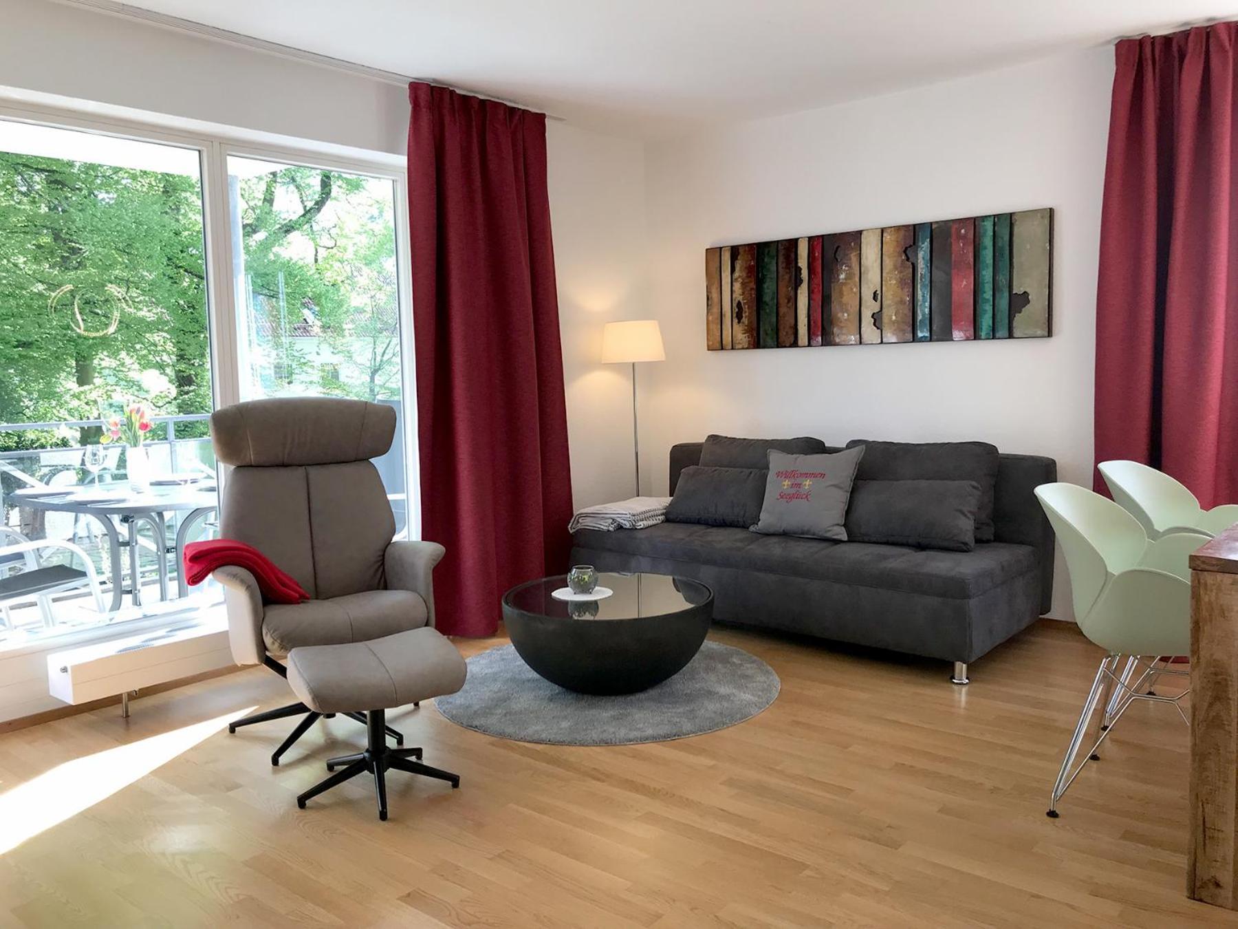 Ferienwohnung Seeglueck- Hochwertige Wohnung Im Villenviertel Mit Suedbalkon New Translation Exteriér fotografie